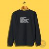 Journalist Sweatshirt