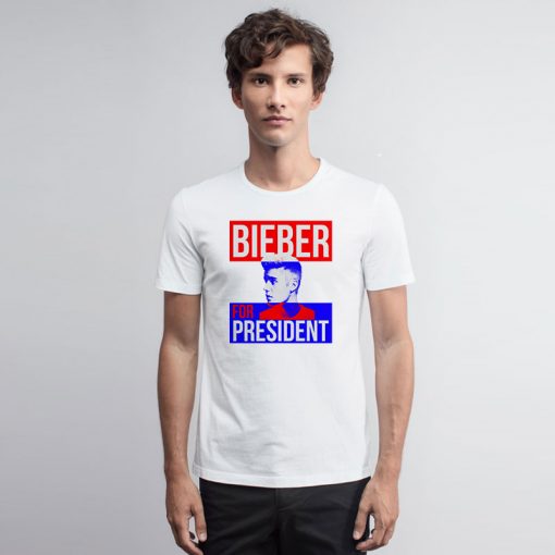 Justin Bieber For President T Shirt