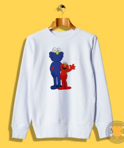 KAWS x Uniqlo x Sesame Street BFF Elmo Sweatshirt