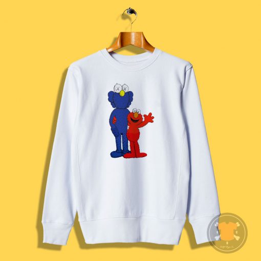 KAWS x Uniqlo x Sesame Street BFF Elmo Sweatshirt