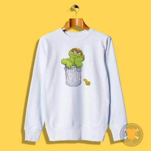 KAWS x Uniqlo x Sesame Street Oscar The Grouch Sweatshirt