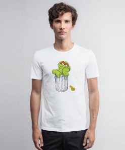 KAWS x Uniqlo x Sesame Street Oscar The Grouch T Shirt