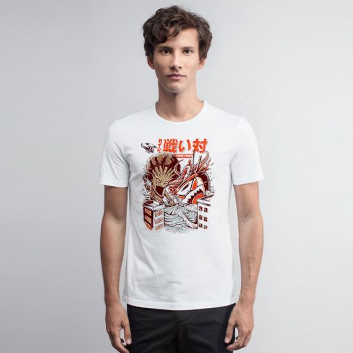 Kaiju Food Fight T Shirt