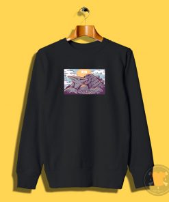 Kaiju Kiss Godzilla Sweatshirt