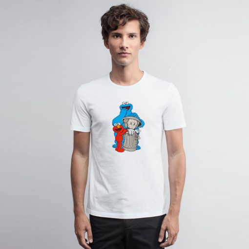 Kaws X Sesame Street Collab T Shirt