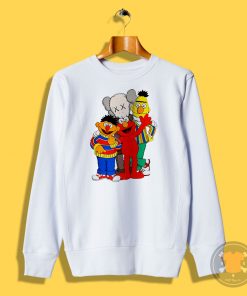 Kaws X Sesame Street Family Collab Sweatshirt