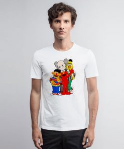 Kaws X Sesame Street Family Collab T Shirt