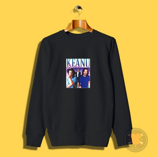 Keanu Reeves Homage Pop Culture Sweatshirt