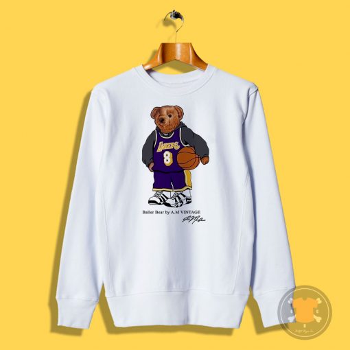 Kobe Baller Bear Sweatshirt