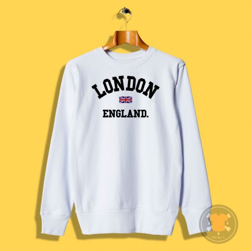 London England Flag Sweatshirt