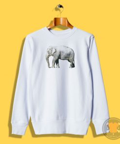 Lonely elephant Sweatshirt