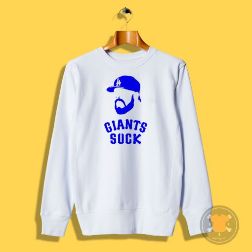 Los Angeles Dodgers Brian Wilson Giants Suck Sweatshirt