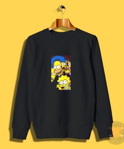 Lovers Movie All characters The Simpsons Family Sweatshirt