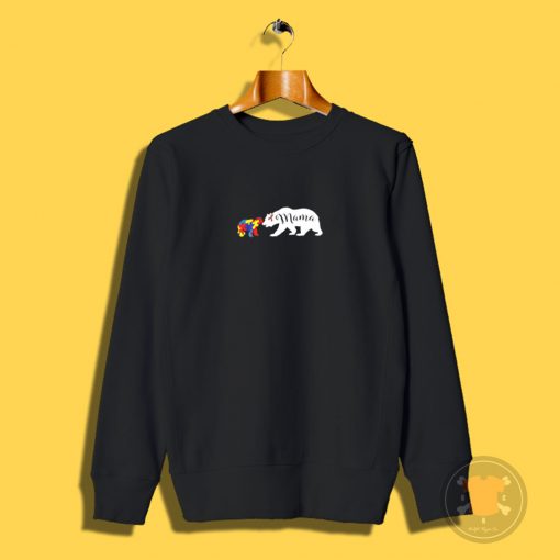 Mama Bear Autism Awareness Sweatshirt