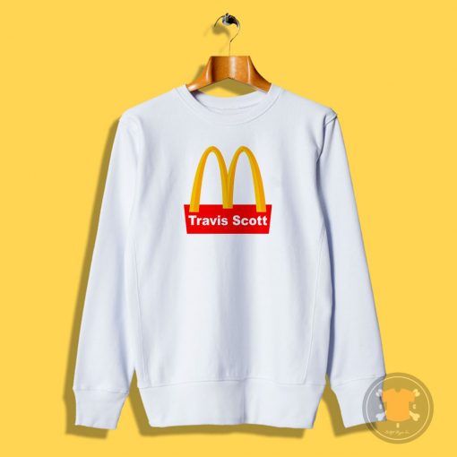 Mcd Travis Scott New Collaboration Sweatshirt