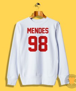 Mendes 98 Red Colour Sweatshirt