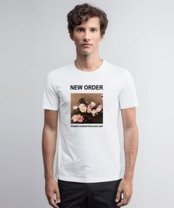 New Order Power Corruption and Lies Vintage T Shirt