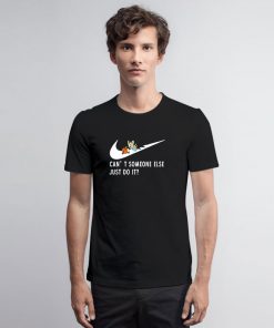 Nike Just Do It Goku Sleeping T Shirt