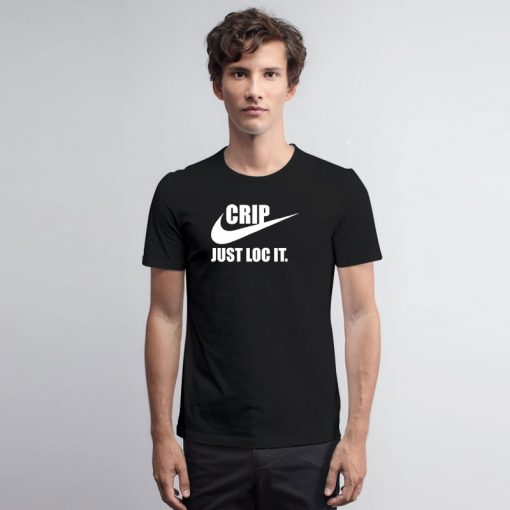 Nike Logo Crip Just Loc It T Shirt