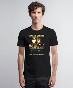 Patti Smith 53rd anniversary 1967 2020 thank you for the memories signature T Shirt