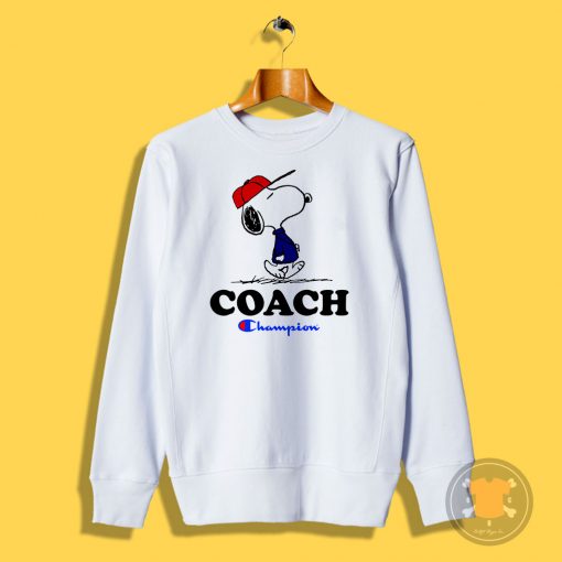 Peanuts Snoopy Coach Champion Sweatshirt