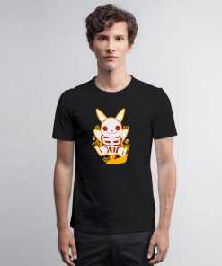 Pokemon Pikachu Skeleton T Shirt