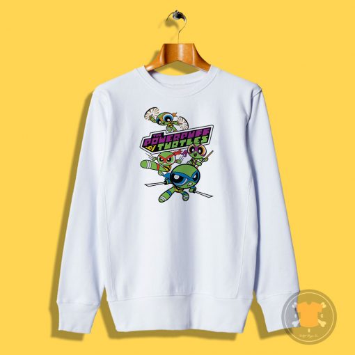 Powerpuff Girls and Teenage Mutant Ninja Turtles Sweatshirt