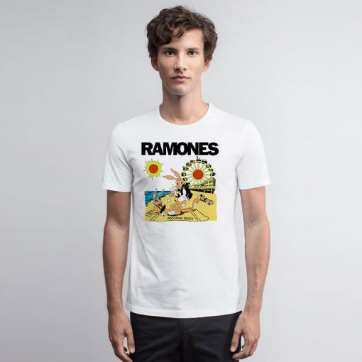 Ramones Rockaway Beach T Shirt