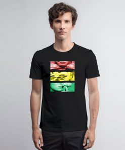 Rasta Smoking Blunt T Shirt