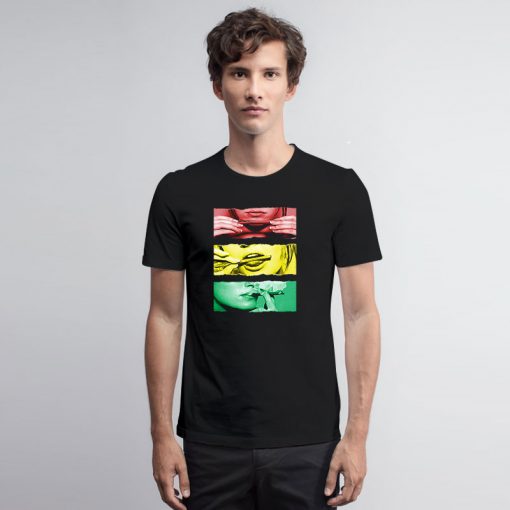 Rasta Smoking Blunt T Shirt