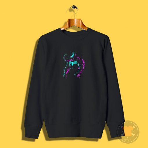 Retro Black Spider Sweatshirt