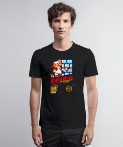 Retro Super Mario Brothers Nintendo Game Cover T Shirt