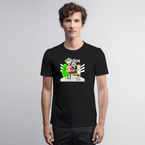 Rick Morty Supreme Adidas T Shirt