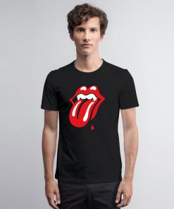 Rolling Stones Vampire Logo T Shirt