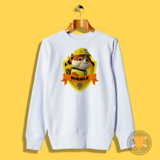 Rubble Paw Patrol Sweatshirt