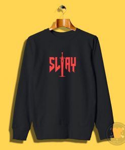 SLAY Red Sweatshirt