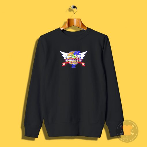 SONIC 2 TITLE SCREEN Sweatshirt