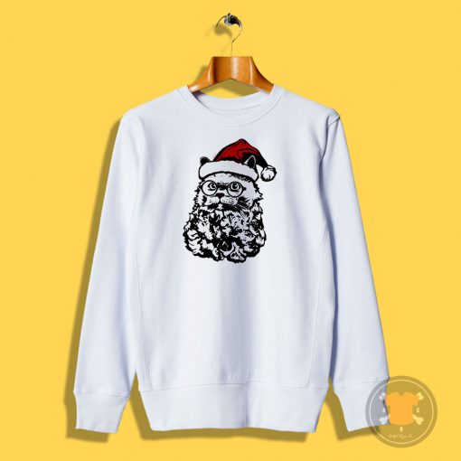 Santa Cat Sweatshirt