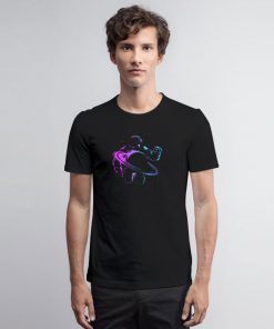 Saturn Astronaut T Shirt