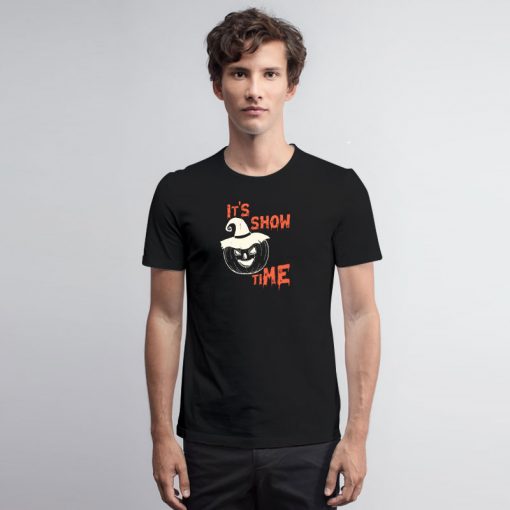 Scary Pumpkin Show Time Funny Halloween T Shirt