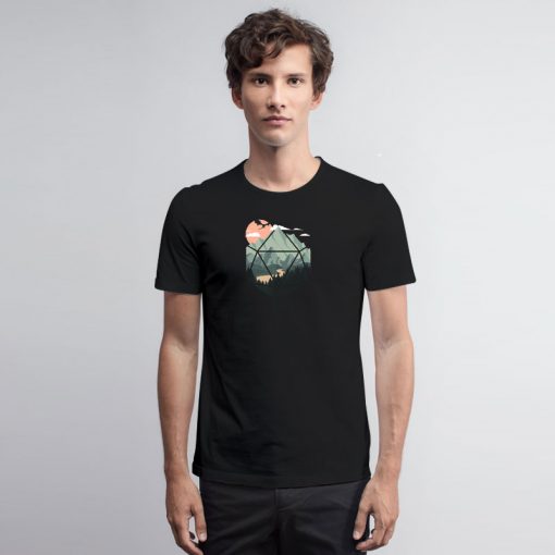 Scenic d20 T Shirt