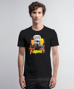 School Sucks Beavis T Shirt