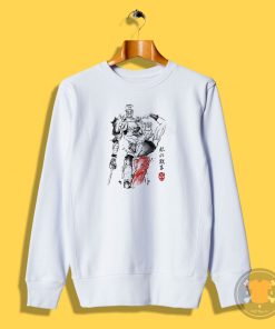 Silver Chariot sumi e Sweatshirt