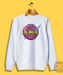 Simpsons Donut Nasa Symbol Sweatshirt