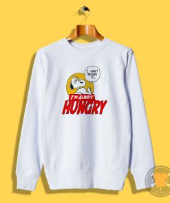 Snoopy Fell So Hungry Sweatshirt