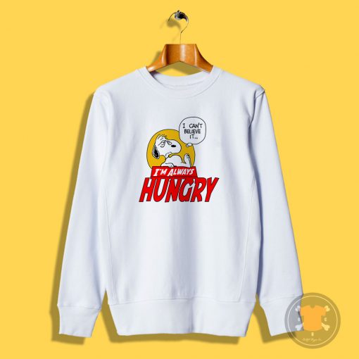 Snoopy Fell So Hungry Sweatshirt