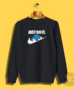 Snorlax Pokemon Just Do It Unisex Hoodie Sweatshirt