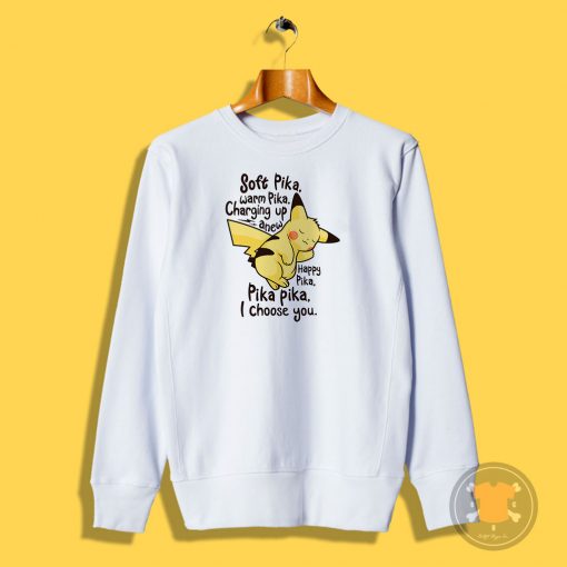 Soft Pikachu Sweatshirt