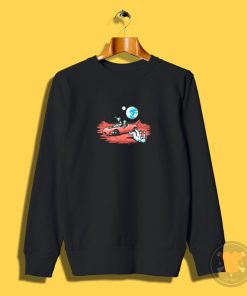 Space car Sweatshirt