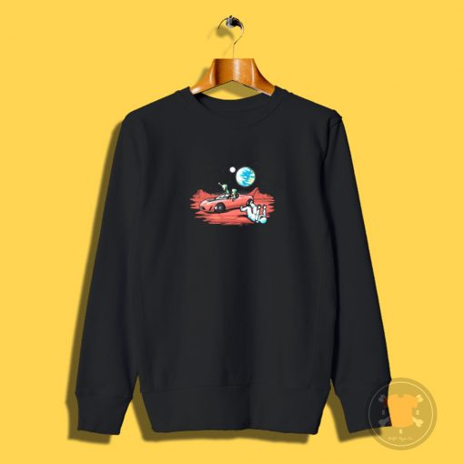 Space car Sweatshirt